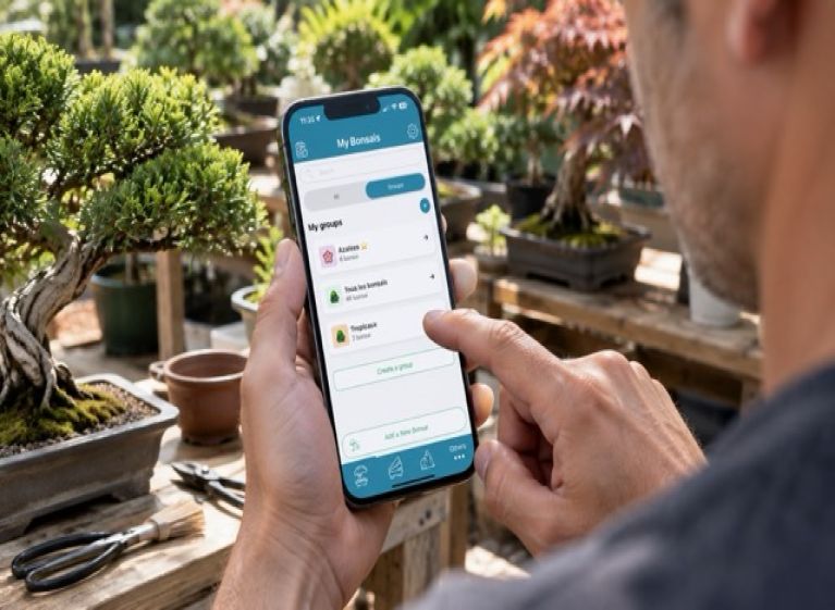 New group management for collections in Appy Bonsai